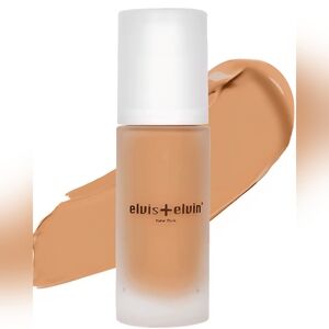 elvis+elvin Floral Brightening Anti-Pollution Foundation Shade R160 New In Box